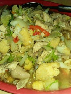 Foto resep Capcay ayam bakso