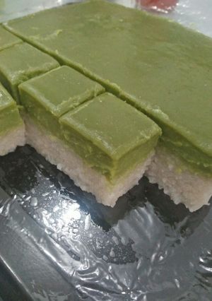 Foto resep Kue talam pulut (serimuka)