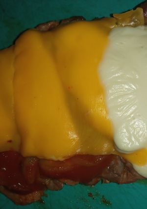 Una foto de Matambre de cerdo a la pizza con papas fritas chear