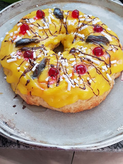 Una foto de Rosca de pascua casera