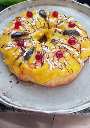 Una foto de Rosca de pascua casera