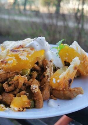 Rakott tokány recept fotója