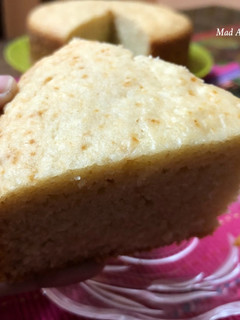 A picture of Eggless Vanilla Curd Cake – In Pressure Cooker.