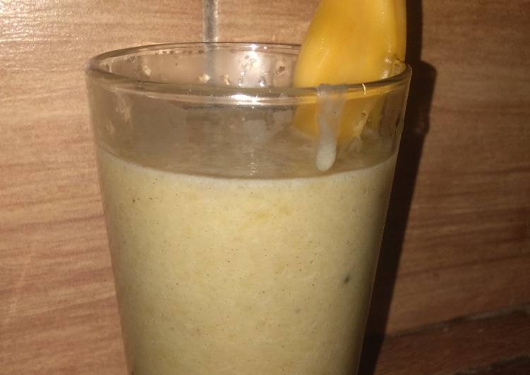 Cara mengolah Smoothie Buah Nangka Vanilla Kapulaga , Bikin Ngiler