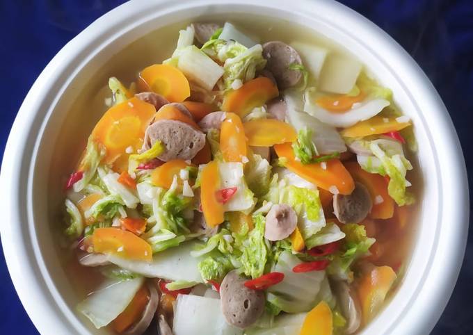 Resep Sayur Sawi Kuah Oleh Yuliyana Alwie Cookpad