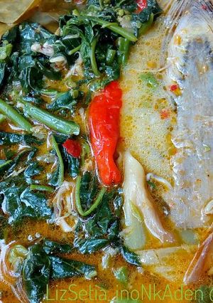 Foto resep Gulai Jantung Pisang & daun Singkong 🍴🍚🍲🍌