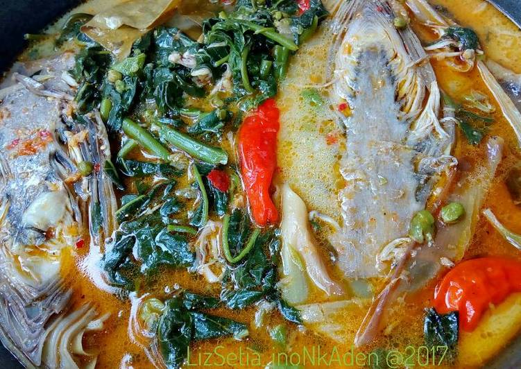 Gulai Jantung Pisang & daun Singkong 🍴🍚🍲🍌