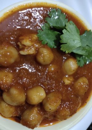 A picture of Kabuli chana.