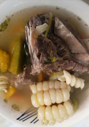 Una foto de Sopa de carne