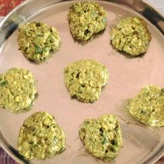 A picture of Bhindi masala cutlet.