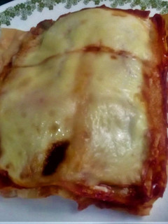 Una foto de Lasaña de Pollo y Jamón- Sin Horno-