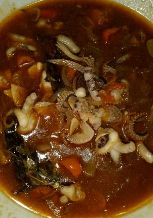 Foto resep Cumi saus asam pedas