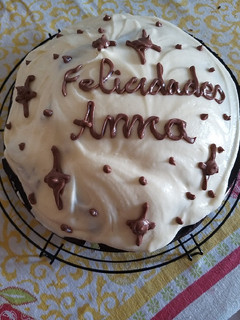 Una foto de Tarta chocolate guinness