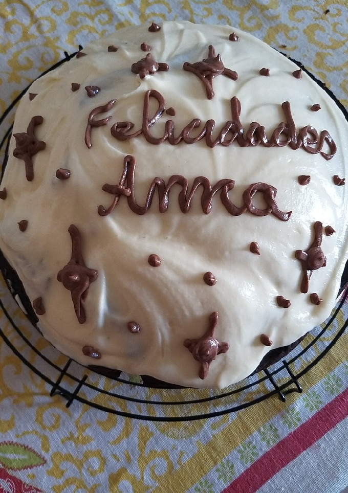 Una foto de Tarta chocolate guinness