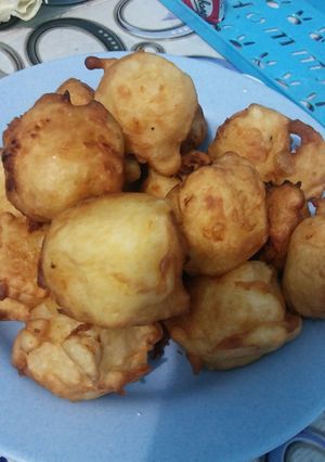 Foto resep Begod peyeum 😀✌alias bola_bola tape 😅😝