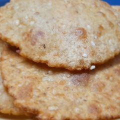 Urad dal ki Bedmi puri A picture of Urad dal ki Bedmi puri.