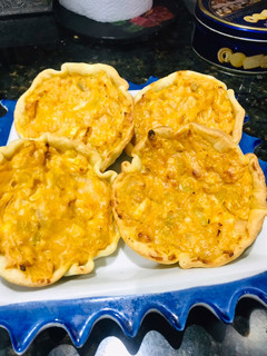 Una foto de Tartaletas de Puerro, Queso y Cebollas ♥️