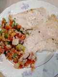 Aliño adarte con filete de pollo a las finas hierbas