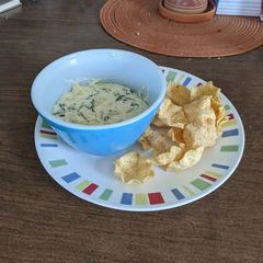 A picture of Spinach artichoke dip instant pot ip.