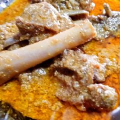 Bakre ke gosht ka qorma A picture of Bakre ke gosht ka qorma.