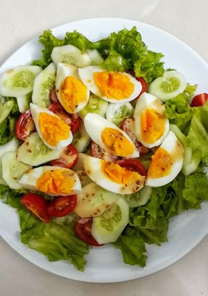 Hình của món Salad trứng.