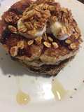 Pancakes de avena con plátano
