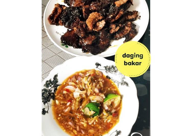 Langkah Mudah untuk Menyiapkan Daging Bakar dan Sos Ala Thai, Bikin Ngiler