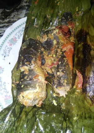 Foto resep Pepes ikan lele kemangi