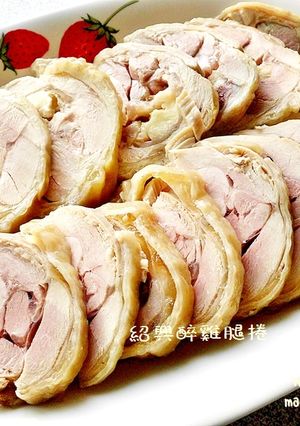 紹興醉雞腿捲 的食譜成品照片