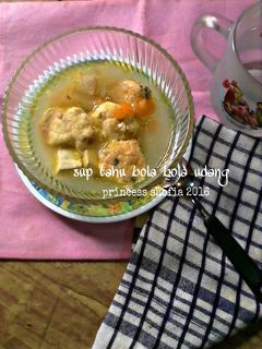 Foto resep Sup Tahu Bola Bola Udang