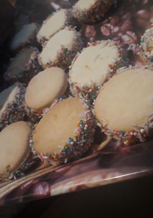 Una foto de Minis alfajores de maicena