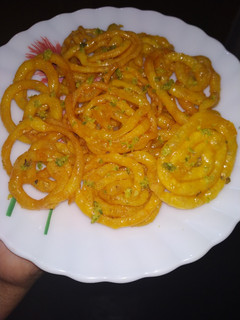 A picture of Instant Jalebi.