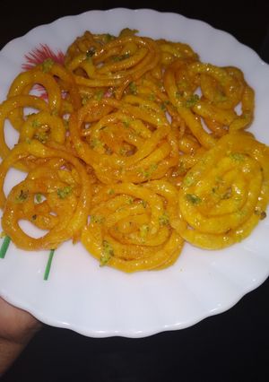A picture of Instant Jalebi.