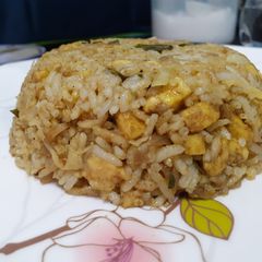 A picture of Paneer biryani - quick recipe.