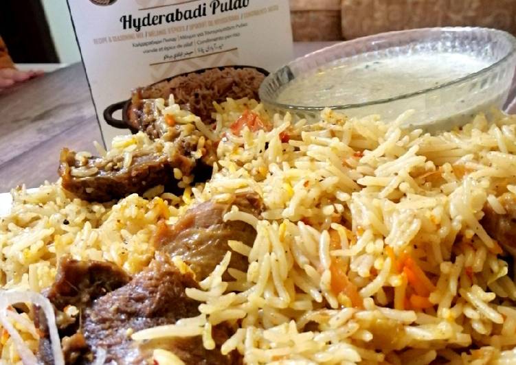Simple Way to Prepare Perfect Hyderabadi yakhni pulao