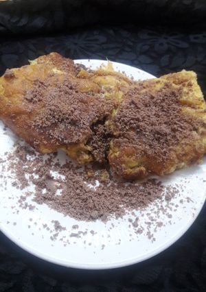 চকোলেট অমলেট (chocolate omlette receipe in bengali) রেসিপির প্রধান ছবি