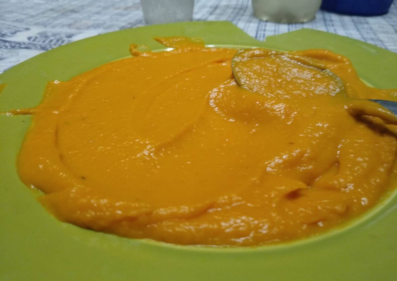 Sopa crema de calabaza