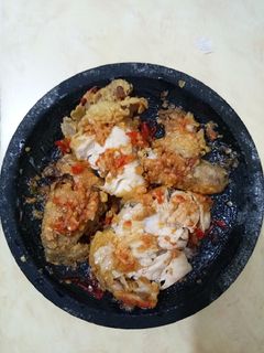 Foto resep Ayam Geprek Sambel Korek