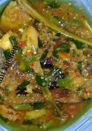 Foto resep Ikan nila cobek asam pedas 🐟🐟