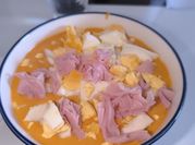 Una foto de salmorejo de la abuela