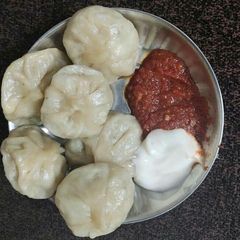 Paneer momos A picture of Paneer momos.