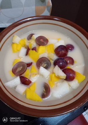 Foto resep Es buah yakult