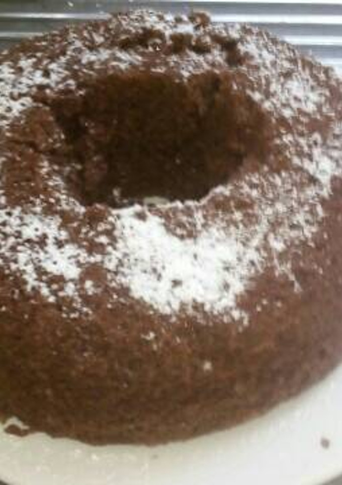 Una foto de Torta de chocolate al microondas