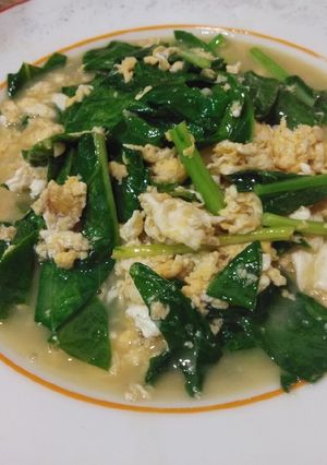 รูปของ คะน้าผัดไข่