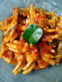 Foto resep Ceker Balado Pedas