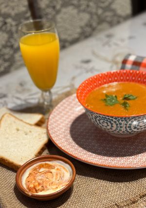 صورة لوصفة حساء السردين 🐟soupe de sardines