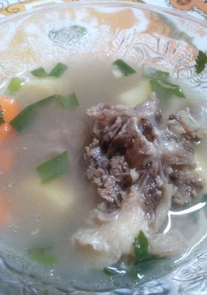 Foto resep SOP buntut + Iga sapi