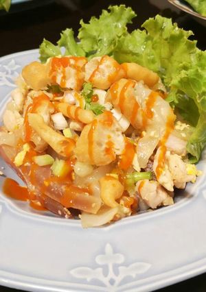 รูปของ ก๋วยเตี๋ยวคั่วไก่สูตรเข้มข้น