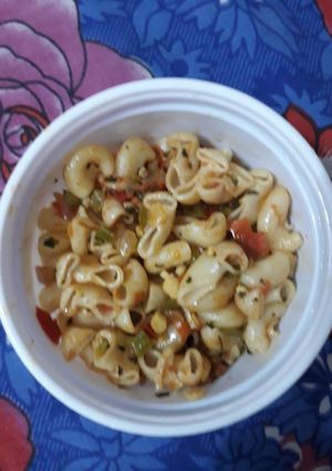 A picture of Red Sauce Pasta.