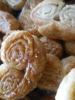 Una foto de Palmeritas con masa de pascualina